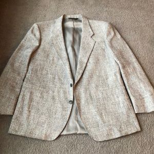 Suit jacket- no size tag, fits like a 42 regular